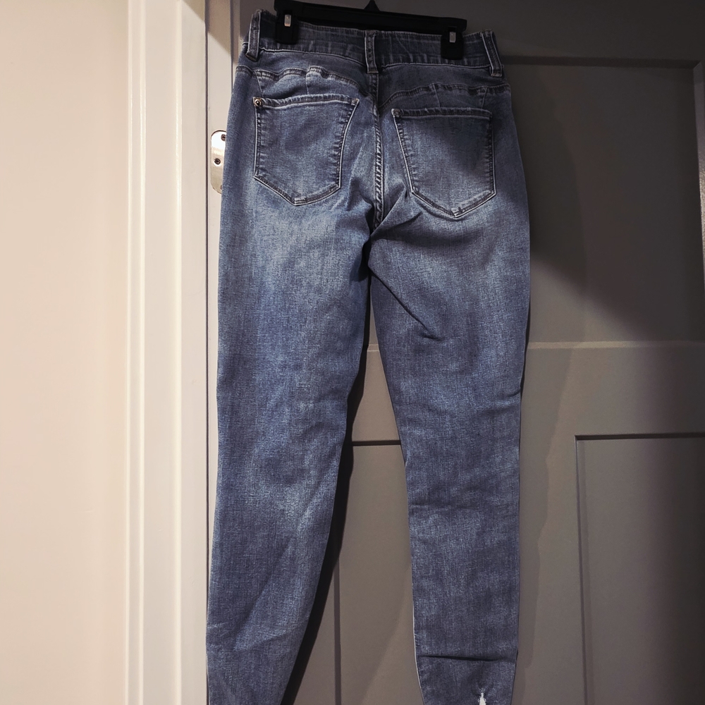 New York & Company Light Blue Skinny Jeans